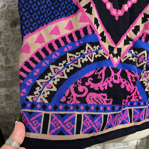 Flying Tomato midi skirt Size Small Bohemian Pattern Boho - Picture 9 of 9